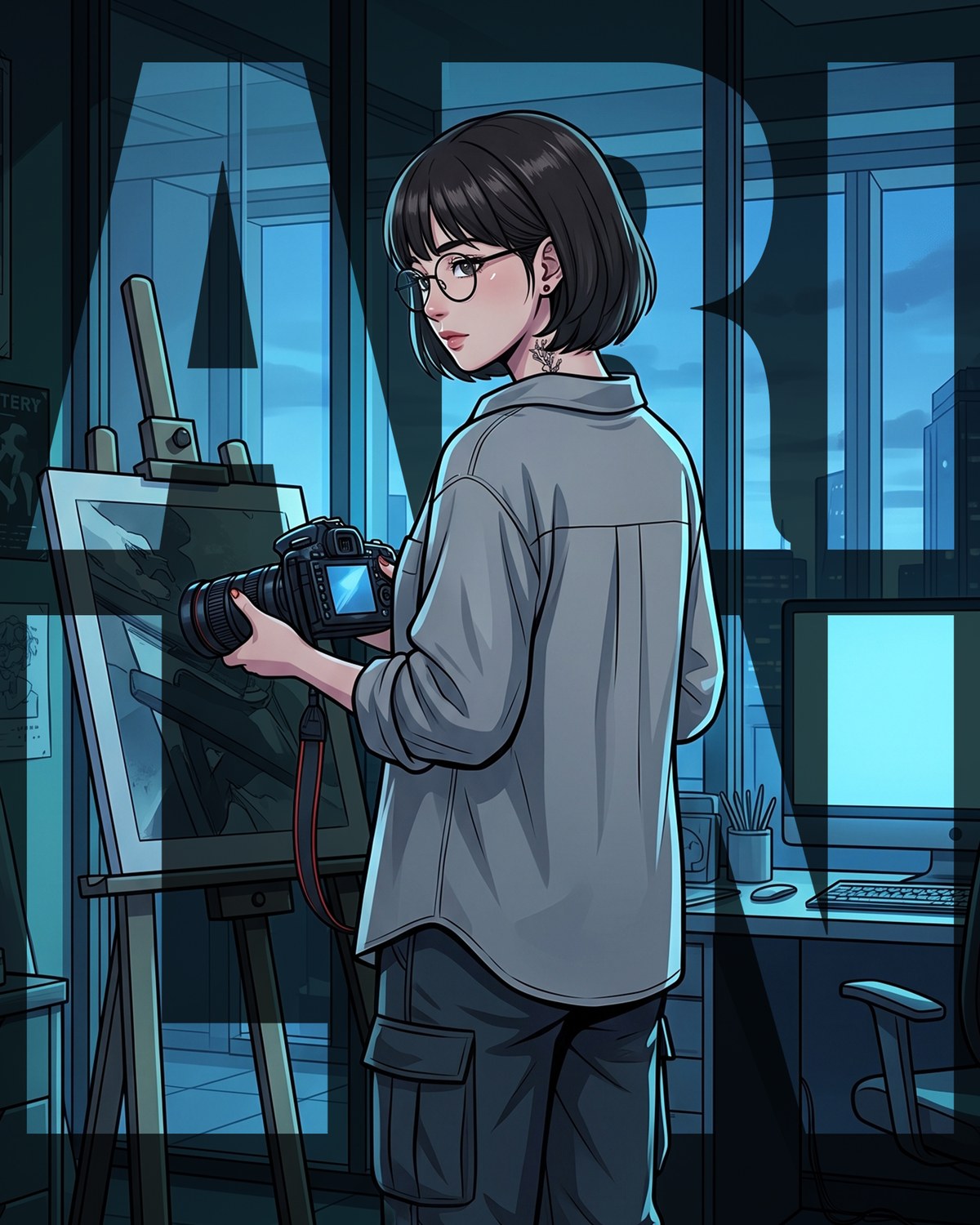 Ari Lin 上色