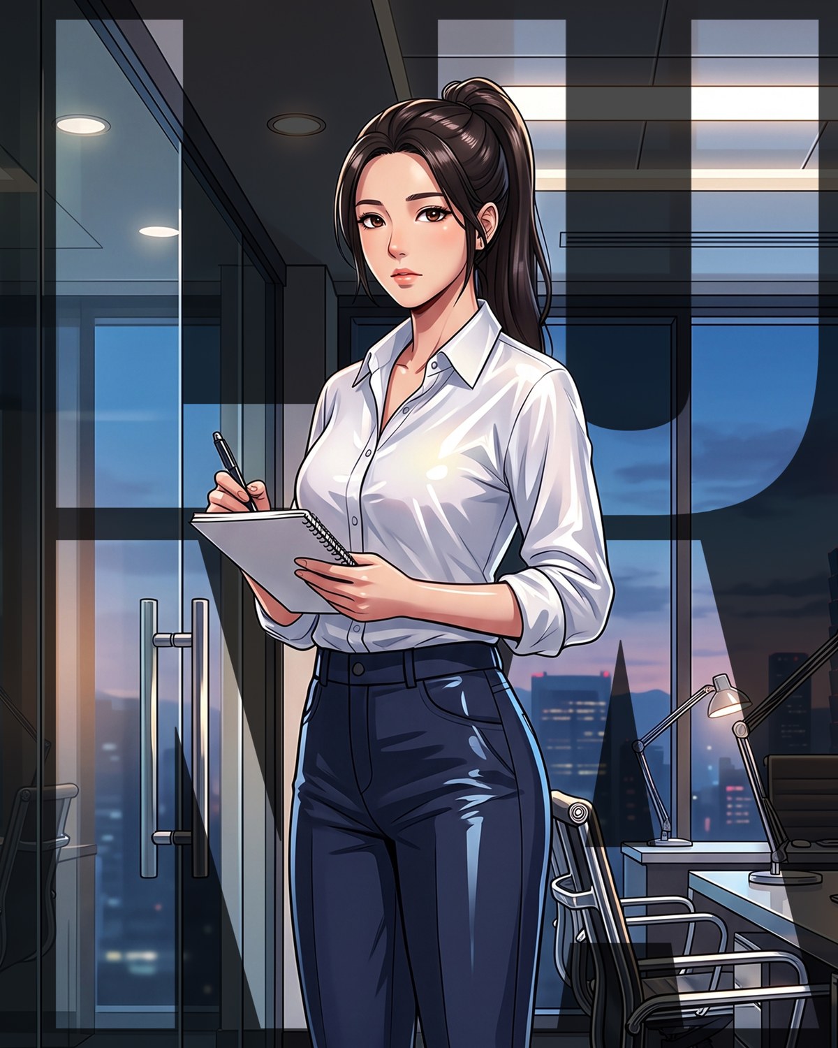 Luna Liu 上色